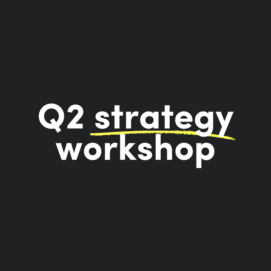 Q2 Goal Setting Planning Workshop